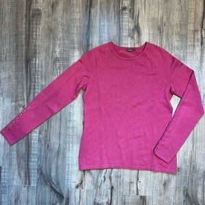 J.McLaughlin Jamey Button Sleeve Sweater